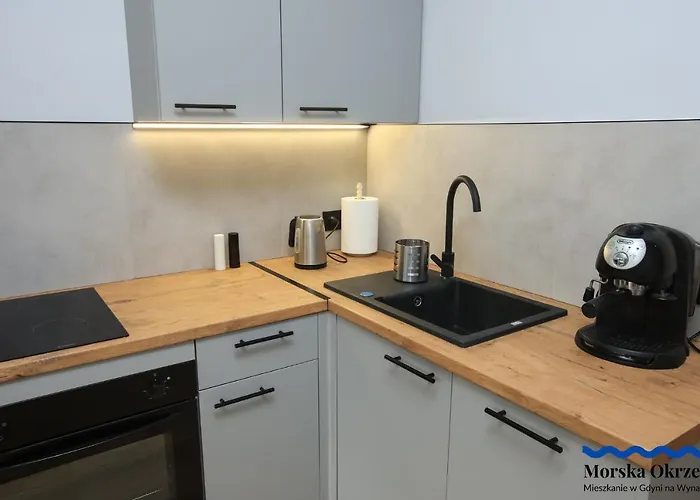 Morska Okrzeja - Sloneczne Mieszkanie Blisko Centrum Free Parking アパート